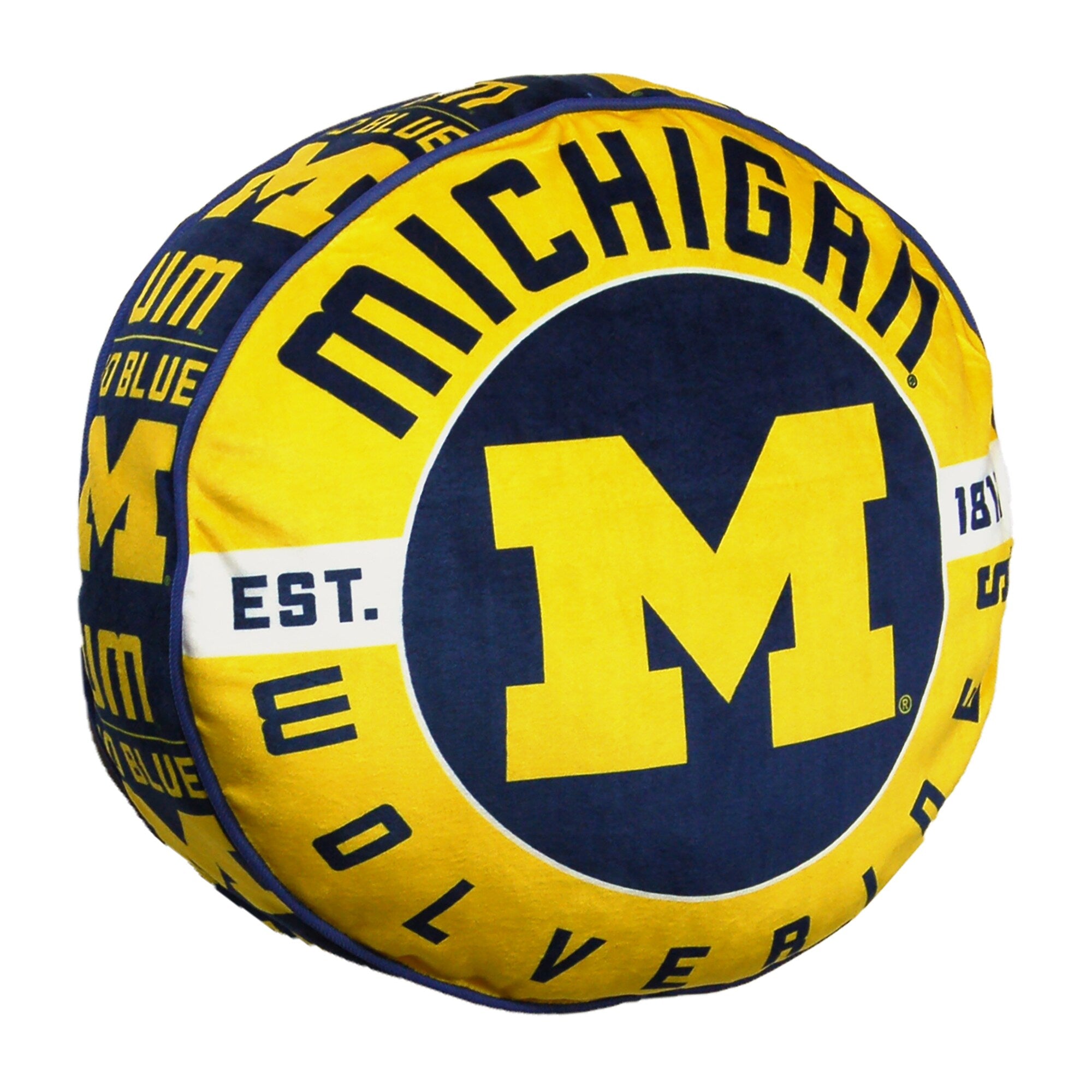 NCAA Michigan Wolverines 15" To Go Cloud Travel Pillow